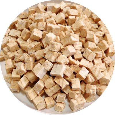 Freeze-dried cod dice